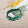 thumbnail image 6 of Unique Bargains 1 Pc Fashion Love Sea Pattern Headbands for Women Dark Green, 6 of 6