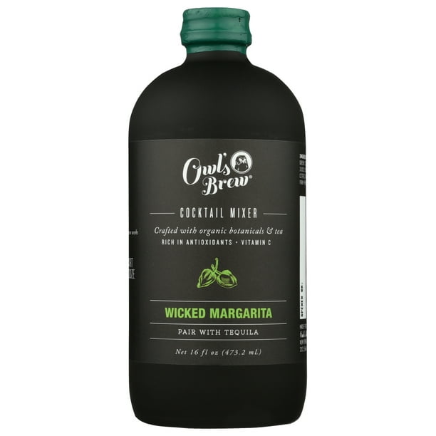 Owl'S Brew Wicked Margarita Cocktail Mixer, 16 Fl. Oz.