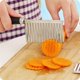 thumbnail image 5 of Cortador arrugado con bordes ondulados - Accesorios para herramientas de cuchillo para picar verduras Sincero Electrónica, 5 of 5