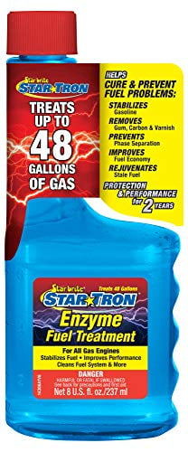 Star Tron Enzyme Fuel Treatment Gas Formula 8 Oz Treats 48 Gallons