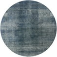 thumbnail image 1 of Ahgly Company Machine Washable Indoor Round Industrial Modern Light Slate Gray Area Rugs, 8' Round, 1 of 7