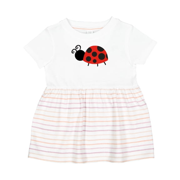 Inktastic Ladybug Girls Baby Dress