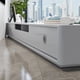 thumbnail image 3 of Mobile Console Shelf Tv Stand Lu ury Table Center Modern Coffee Tv Stand Rack Display Mueble Salon Blanco Living Room Furniture My Lux Decor Round, 3 of 12