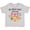 AC-Heather Grey, variant on My Great Aunt Loves Me with Cute Kitten and Flowers Boys or Girls Toddler T-Shirt