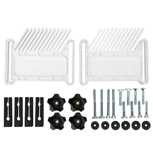 Planche à plumes blanche pour scies circulaires à table, outils de toupie, machine à découper et à retourner