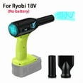 thumbnail image 1 of Para Ryobi Batería de 18V, Soplador Seco a Chorro de 90000RPM, Ventilador Eléctrico de Mano Inalámbrico para Eliminación de Polvo para Teclado, Exterior, Limpiador de Auto, 1 of 7