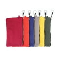 thumbnail image 3 of Tool Zipper Bags,  Tool Pouch Portable Multipurpose Strong 6Pcs High Strength Platin With Carabiner For Storage, 3 of 8