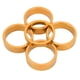 thumbnail image 5 of CANSUCC Juego de arandelas de horquilla delantera para bicicleta de montaña, 5 uds., 28,6 MM, espaciador de auriculares, junta de horquilla, color dorado, 5 of 8