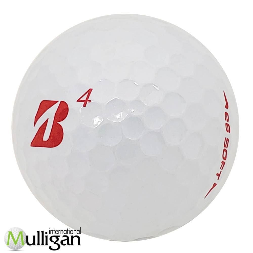 Mulligan - 12 Bridgestone e6 Soft Lady Edition (B) 5A Pristine Recycled Used Golf Balls, White