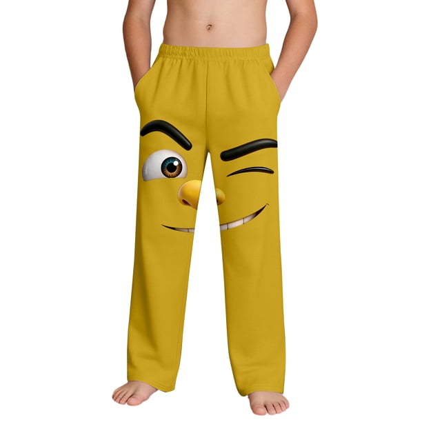 Niños Pantalones Niñas Pantalones de Playa Informales Impresos de Moda con Bolsillos para Vacaciones Y Deportes Al Aire Libre, Pantalones de Niñas Pequeñas