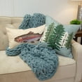 thumbnail image 5 of Your Lifestyle by Donna Sharp Montana Forest 2 Piece Decorative Trout Pillow Set, 5 of 6