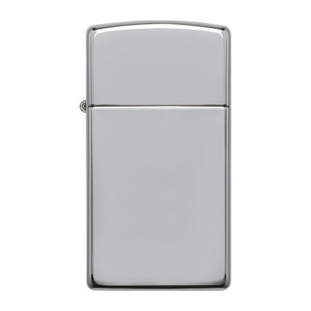 Zippo Slim Polished Chrome Pocket Lighter