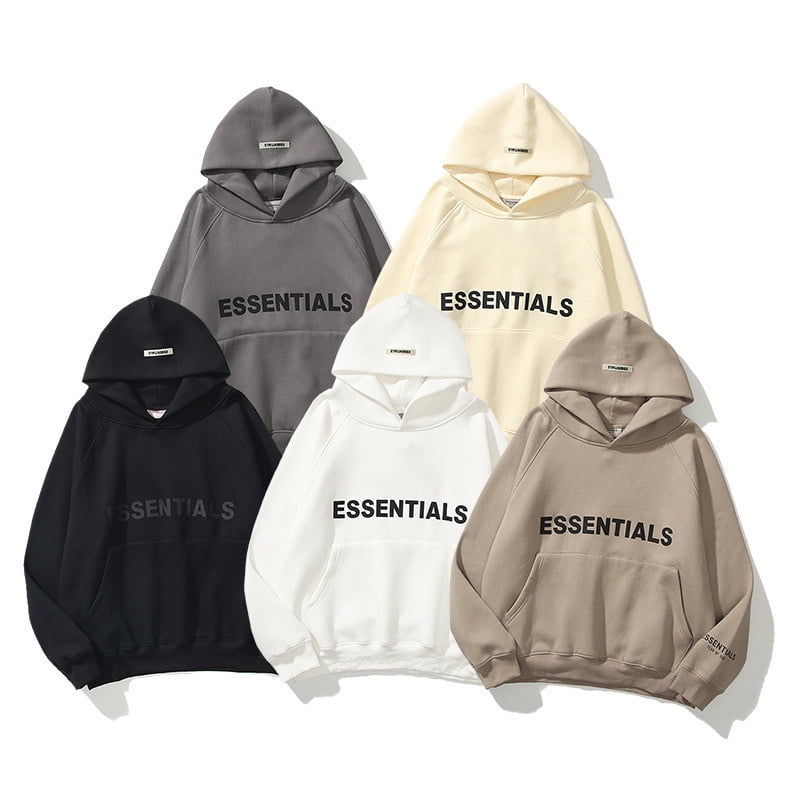 ESSENTIALS Universal Casual Hoodies Pullover Hooded Sweatshirt with Kanga Pocket Sports Sweatshirt Hoodie Camel M Walmart