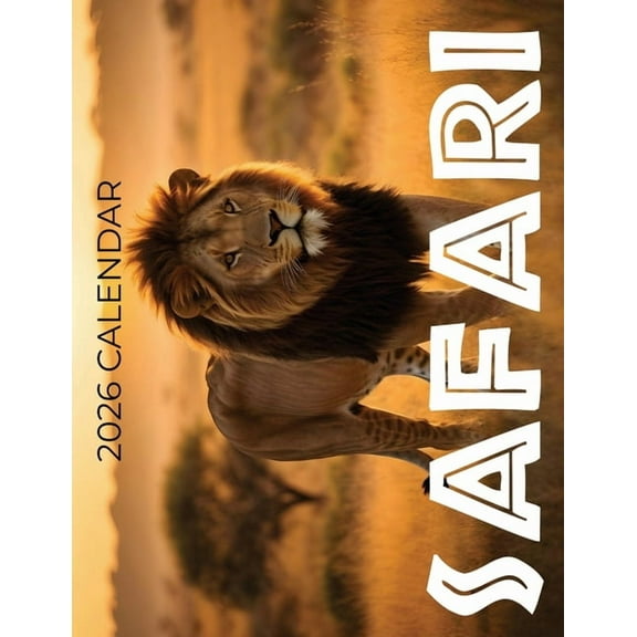 Safari 2026 Calendar, (Paperback)