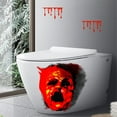 thumbnail image 3 of PEONAVET Wall Sticker Halloween Horror Human Face Handprint Decoration Wall Sticker, 3 of 7