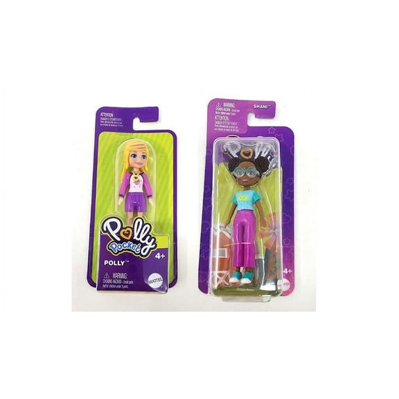 Bundle of 2 | Polly Pocket Impulse 3-inch Doll Collection | HDW45 & HKV77