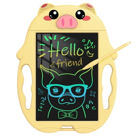 LCD Writing Tablet for Kids, Doodle Board Drawing Board Toys for 2 3 4 Year Old Girl, Educational and Learning Drawing Tablet for Kids age 2-4 Birthday Boy Girls Gifts