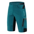 thumbnail image 2 of Men's 2-in-1 Cycling Shorts Breathable Quick-Drying Mountain Bike Loose Shorts with 3D Padding, 2 of 8