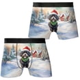thumbnail image 3 of Hello Winter Havanese Frosty Morning Walk Welcome Snowy Christmas All Over Print Boxer Briefs Underwear for Men Dad Havanese Dog Lover Gifts Idea - 02018, 3 of 6