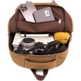 thumbnail image 5 of La mochila de lona retro está diseñada con un estilo vintage y moderno, mochila multifuncional y duradera para exteriores., 5 of 5