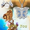 thumbnail image 6 of TOPRenddon Mothers Day Gifts, Mother's Love Micro Inlaid Pendant Heart Shaped Two-tone Necklace Fashion Jewelr,Expressing Infinite Love and Blessings for Mother in Mothers Day, 6 of 9