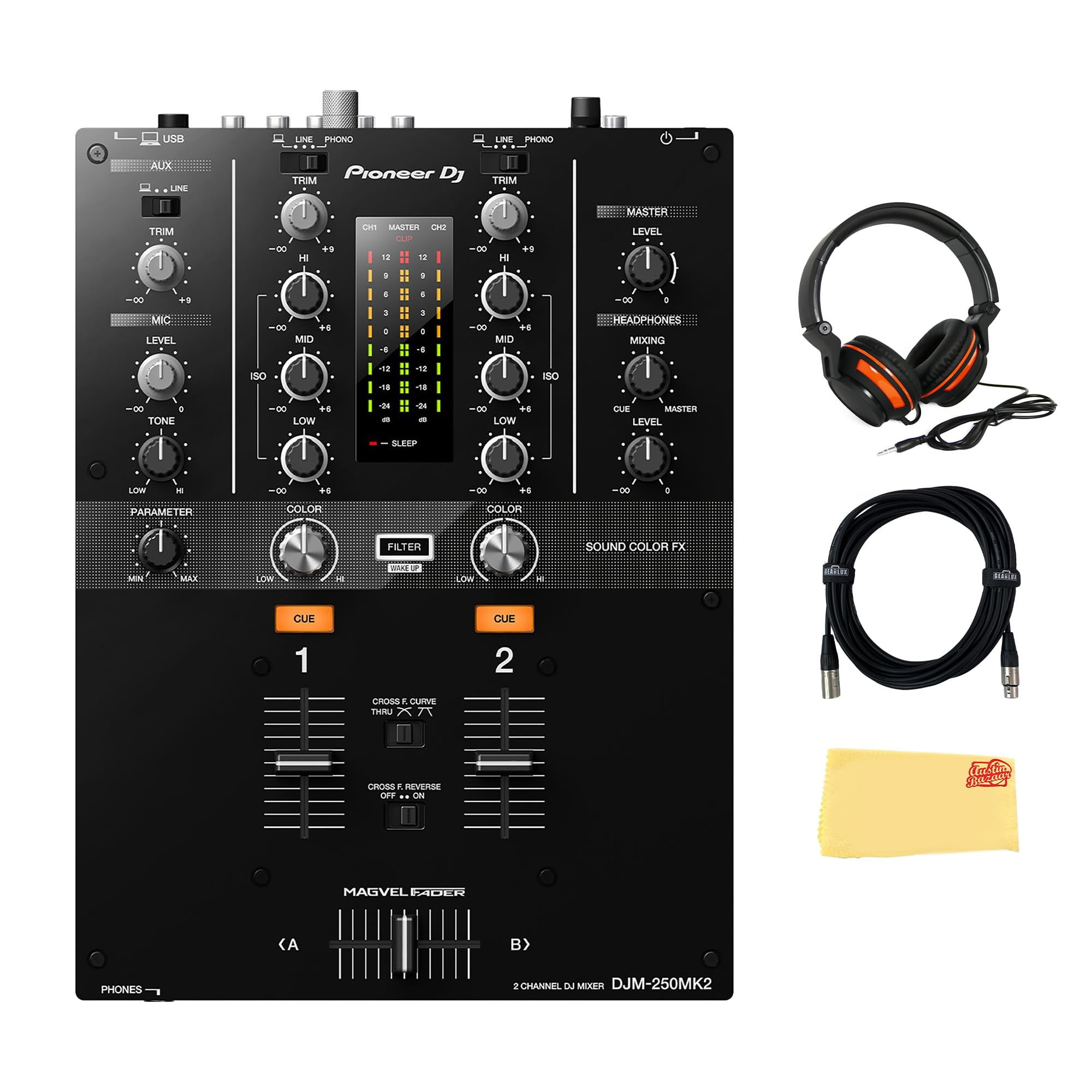 Gemini DJ CD/MIXER System with Bluetooth Audio Input - CDM-4000BT