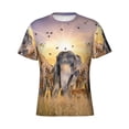 thumbnail image 3 of Naloa Vintage Wildlife Protection Men's T-Shirt Sport T-shirt Men's Basic Tee Casual Men's Shirt, Round Neck, Short Sleeves - XX-Large, 3 of 5