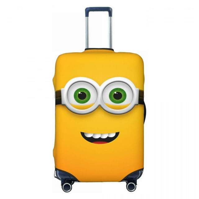 Custom Minions Luggage Cover Protector Washable Travel Suitcase Covers