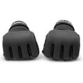 thumbnail image 2 of Meister [CRITICAL] 4oz MMA Gloves for Striking & Grappling w/ Pre-Curved Nemeios Leather - Matte Black - Large, 2 of 5
