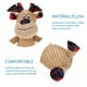 thumbnail image 4 of GOOHOCHY Perro de peluche navideño con sonido, juguete para la dentición, juguete masticable para cachorros, 4 of 8