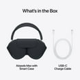 thumbnail image 4 of Apple AirPods Max Sans Fil Écouteurs Circum-Auriculaires Annulation Active du Bruit, Mode Transparence, Audio Spatial, USB-C, Bluetooth (Minuit), 4 of 4
