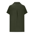 thumbnail image 3 of Womens Summer Cap Sleeve Tops Casual Crew Neck Loose Fit Knit Lightweight Sweater Pullover Top, 3 of 6