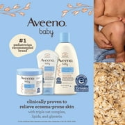 Aveeno Baby Eczema Care Kit with Baby Lotion: Wash, Cream & Nighttime Balm, 3 Items