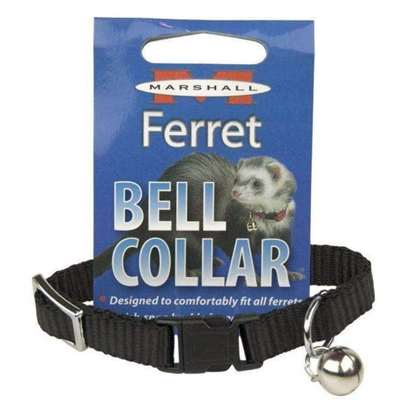 Marshall Pet Products Bell Collar, (Noir)