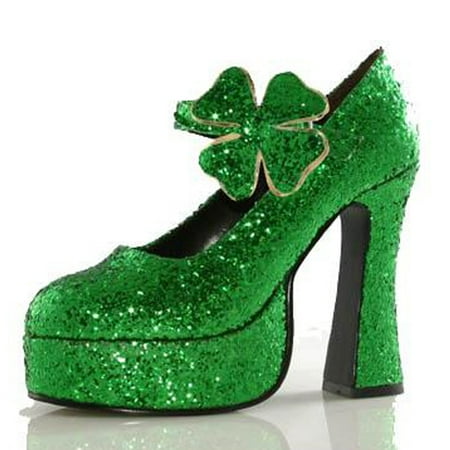 

557-Lucky Shamrock Adult Green Shoes
