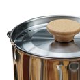 thumbnail image 4 of Bouilloire de Camping en Acier Inoxydable Bouilloire de Cuisson Extérieure Pot de Camping Valeur Imbattable, 4 of 5