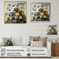 thumbnail image 4 of Designart "Modern Serenity In Frog World I" Frogs & Toads Floater Framed Canvas Prints, 4 of 5