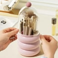 thumbnail image 4 of JingChun Makeup Brush Holder Dustproof & Waterproof Cosmetics Make up Brush Organizer Storage with Lid for Vanity, 4 of 7