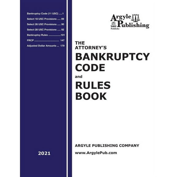 The Attorney's Bankruptcy Code and Rules Book (2021), (Paperback)