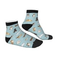 thumbnail image 3 of Bingfone Dog Pets Design Patterned Men'S Women'S Casual Cotton Socks, 3 of 9