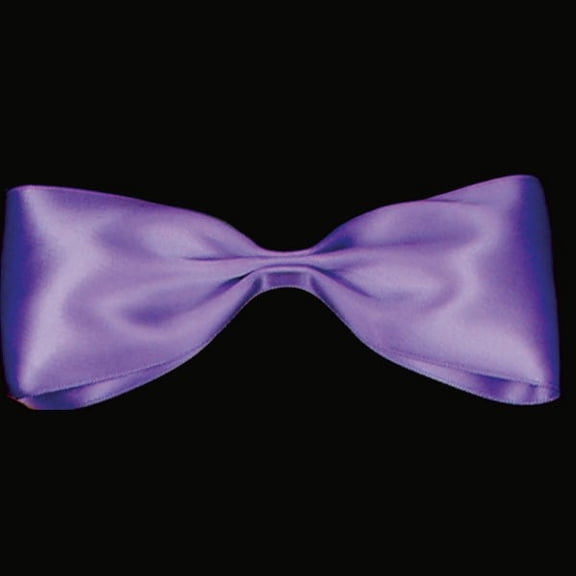 The Ribbon People Purple Double Face Satin Contemporary Craft Ribbon 2" x 27 Yards