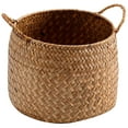 thumbnail image 1 of Caja de almacenamiento tejida de estilo japonés, cesta tejida para artículos diversos, organizador de cosméticos, cesta para flores, 1 of 5