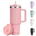 thumbnail image 1 of Vaso Labulabla 1.2 L con mango de acero inoxidable rosa claro, 1 of 6
