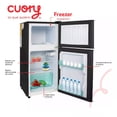 thumbnail image 3 of Frigobar Refrigerador Con Freezer Cuory 86l 2 Puertas 3 Pies, 3 of 4