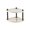 White #B, variant on Multi Tier Storage Shelf Desktop Organizer Rack, Countertop Display Stand for Mugs Perfume Cosmetics Books, Space Saving Home Office Storage Solution for Kitchen Bathroom Bedroom Living Room