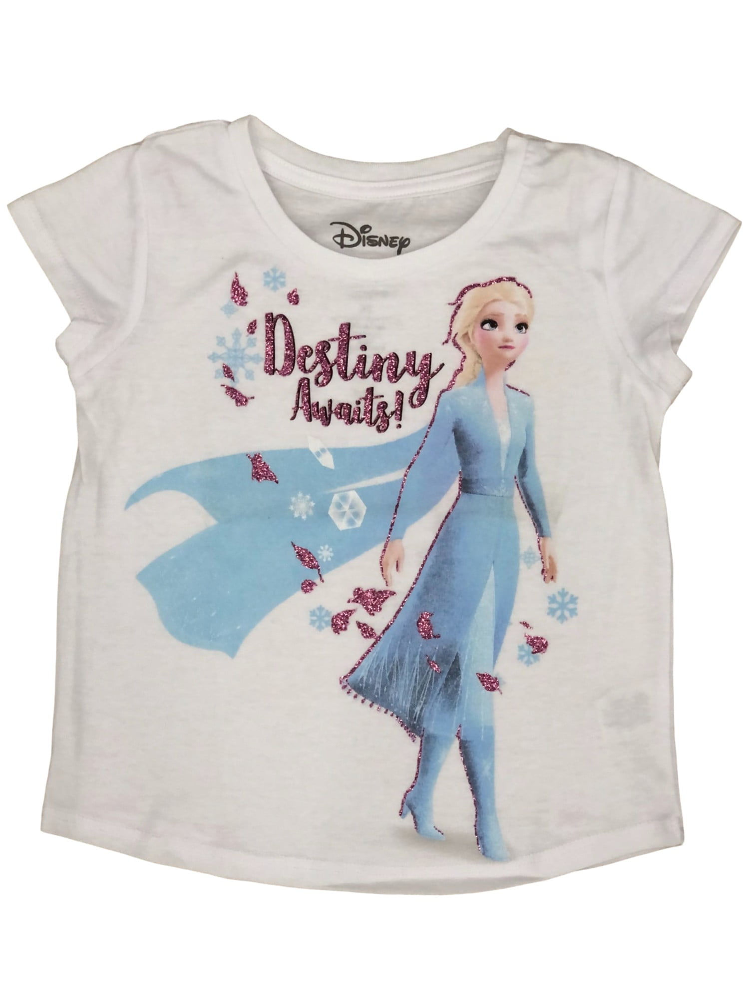 Jumping Beans Disney Frozen Toddler Girls Destiny Awaits Elsa T-Shirt Tee 4T