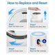 thumbnail image 2 of 2 Pack B-D02L Replacement Filter for B-D02L&M05 Air Purifiers and B-D02U & Tailulu D10 Air Purifier, 2 of 5