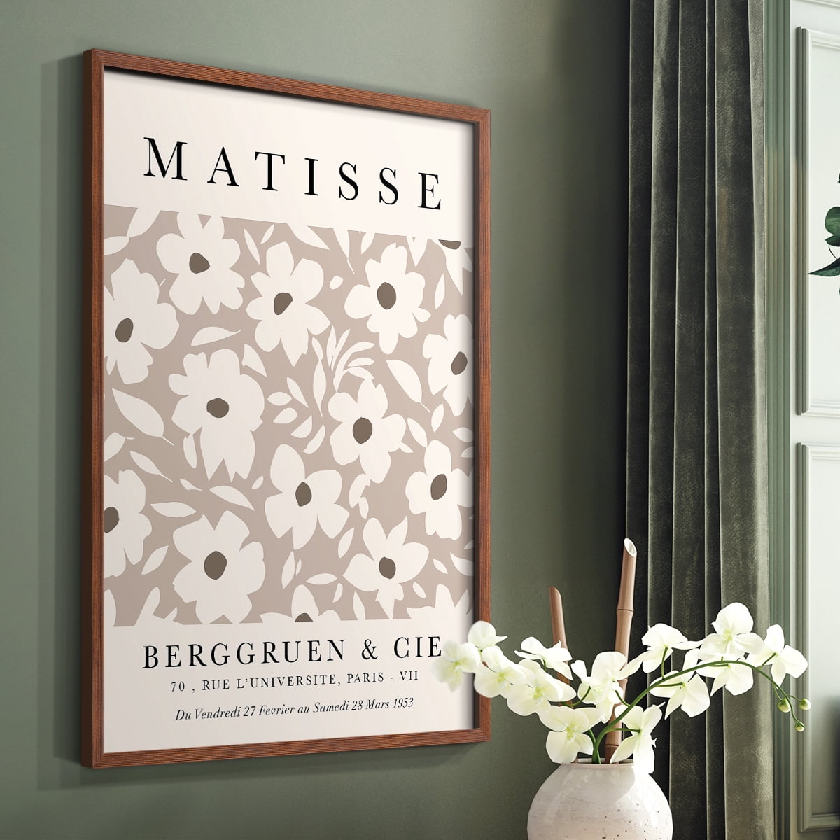 Matisse CCIX in Solid Wood 8 x 10 Framed Print