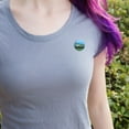 thumbnail image 2 of Roadrunner Runs Fast Pinback Button Pin, 2 of 4