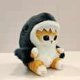 Cute Shark Cat Plush Toy Stuffed Animal Plushies Doll, 33cm Soft Kitten ...